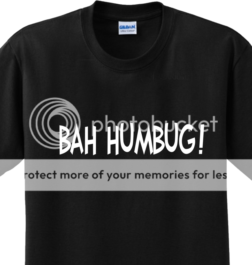 bar humbug t shirt